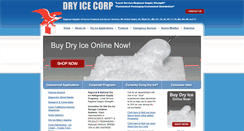 Desktop Screenshot of dryicecorp.com